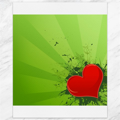 Red Heart Art Canvas 11  x 14  from ArtsNow.com 10.95 x13.48  Canvas - 1