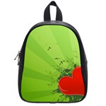 Red Heart Art School Bag (Small)