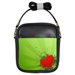 Red Heart Art Girls Sling Bag