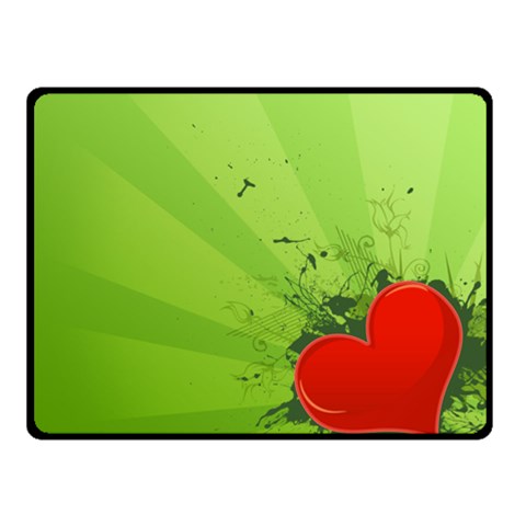 Red Heart Art Fleece Blanket (Small) from ArtsNow.com 50 x40  Blanket Front