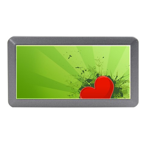 Red Heart Art Memory Card Reader (Mini) from ArtsNow.com Front