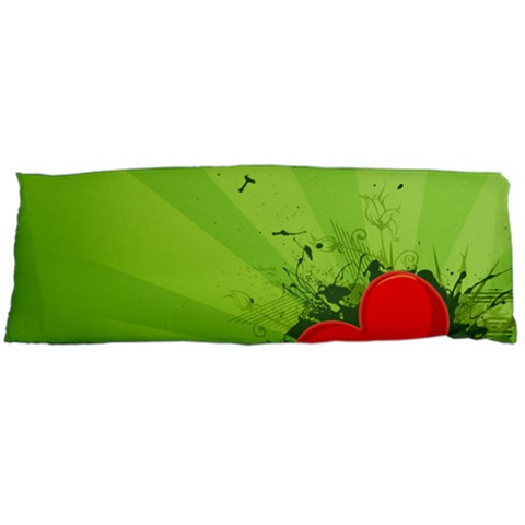Red Heart Art Body Pillow Case (Dakimakura) from ArtsNow.com Body Pillow Case