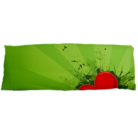 Red Heart Art Body Pillow Case Dakimakura (Two Sides) from ArtsNow.com Front