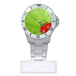 Red Heart Art Plastic Nurses Watch