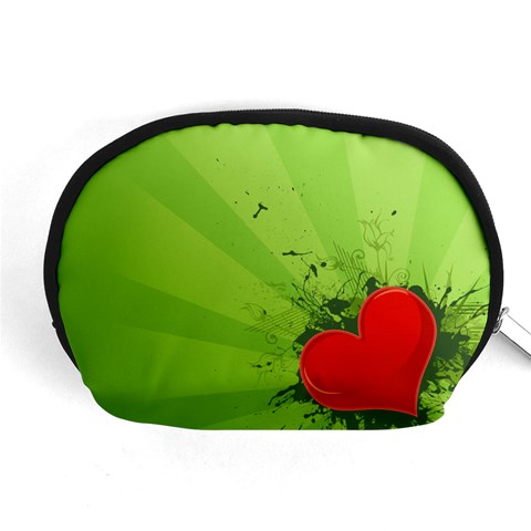 Red Heart Art Accessory Pouch (Medium) from ArtsNow.com Front