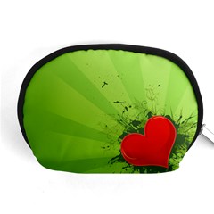 Red Heart Art Accessory Pouch (Medium) from ArtsNow.com Front