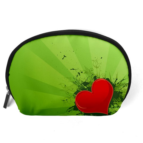 Red Heart Art Accessory Pouch (Large) from ArtsNow.com Back