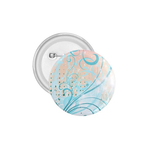 Pink Blue Pattern 1.75  Button from ArtsNow.com Front