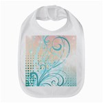 Pink Blue Pattern Bib