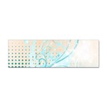 Pink Blue Pattern Sticker (Bumper)