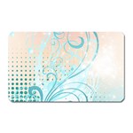 Pink Blue Pattern Magnet (Rectangular)