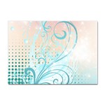 Pink Blue Pattern Sticker A4 (10 pack)