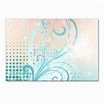 Pink Blue Pattern Postcards 5  x 7  (Pkg of 10)