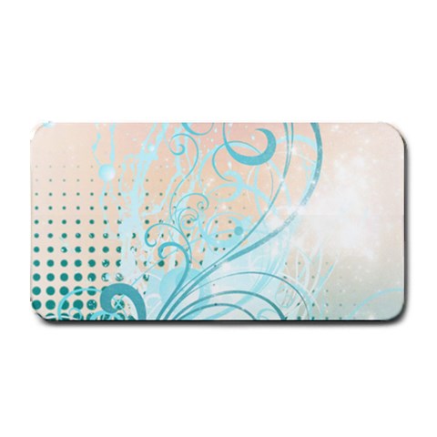 Pink Blue Pattern Medium Bar Mat from ArtsNow.com 16 x8.5  Bar Mat