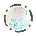 Pink Blue Pattern Poker Chip Card Guard