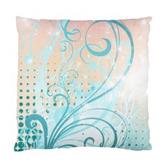 Pink Blue Pattern Standard Cushion Case (Two Sides) from ArtsNow.com Front