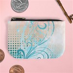 Pink Blue Pattern Mini Coin Purse