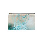 Pink Blue Pattern Cosmetic Bag (Small)