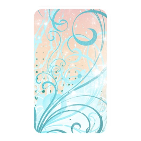 Pink Blue Pattern Memory Card Reader (Rectangular) from ArtsNow.com Front