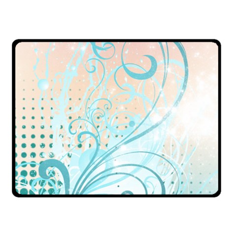 Pink Blue Pattern Fleece Blanket (Small) from ArtsNow.com 50 x40  Blanket Front