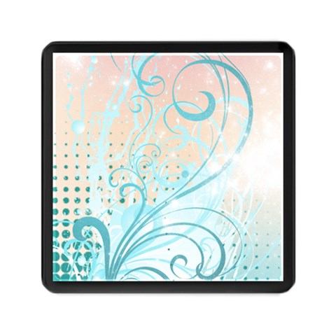Pink Blue Pattern Memory Card Reader (Square) from ArtsNow.com Front