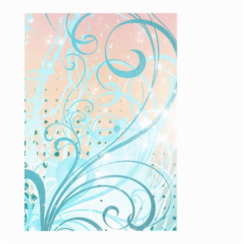Pink Blue Pattern Large Garden Flag (Two Sides) from ArtsNow.com Front