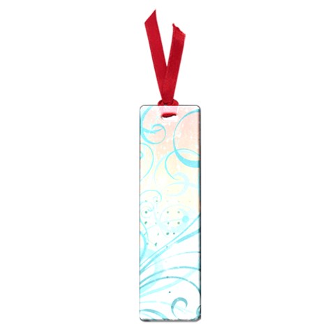 Pink Blue Pattern Small Book Mark from ArtsNow.com Front