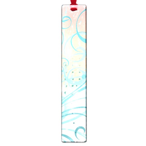 Pink Blue Pattern Large Book Mark from ArtsNow.com Front