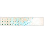 Pink Blue Pattern Large Flano Scarf 