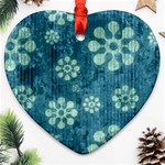 Snow Flake Art Ornament (Heart)