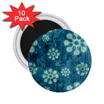 Snow Flake Art 2.25  Magnet (10 pack)