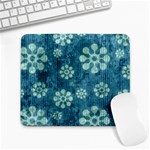 Snow Flake Art Large Mousepad