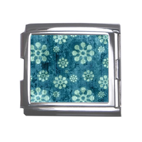 Snow Flake Art Mega Link Italian Charm (18mm) from ArtsNow.com Front