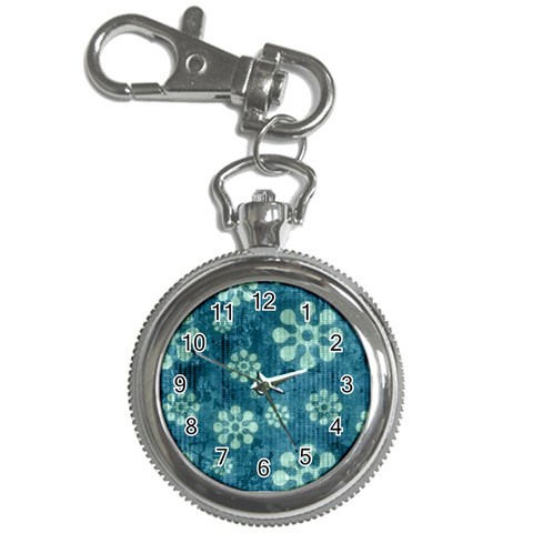 Snow Flake Art Key Chain Watch from ArtsNow.com Front