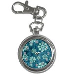 Snow Flake Art Key Chain Watch