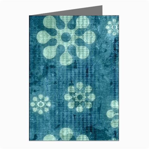 Snow Flake Art Greeting Cards (Pkg of 8) from ArtsNow.com Left