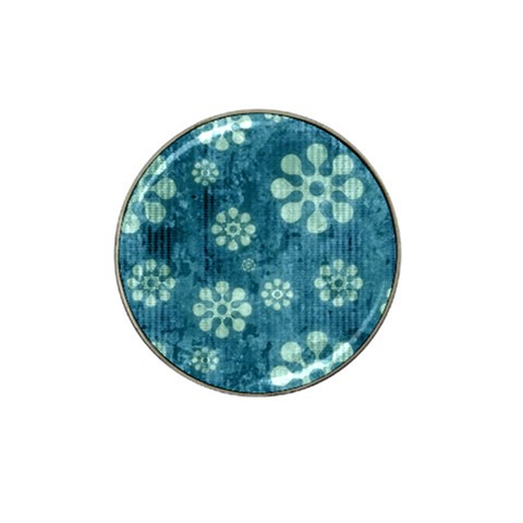 Snow Flake Art Hat Clip Ball Marker from ArtsNow.com Front