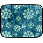 Snow Flake Art Fleece Blanket (Mini)