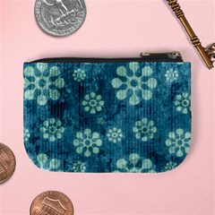 Snow Flake Art Mini Coin Purse from ArtsNow.com Back