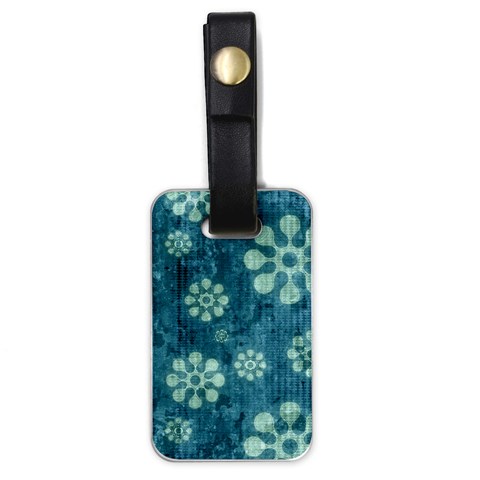 Snow Flake Art Luggage Tag (one side) from ArtsNow.com Front