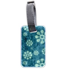 Snow Flake Art Luggage Tag (two sides) from ArtsNow.com Front