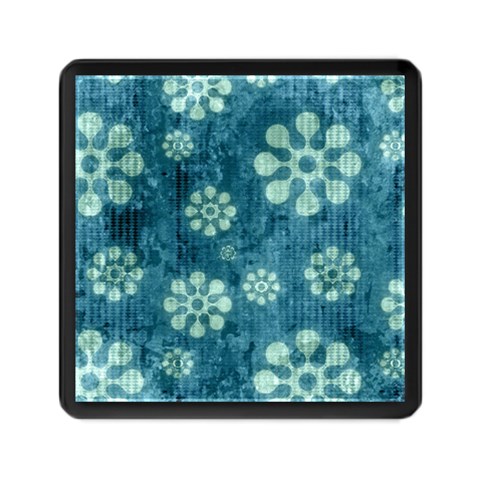 Snow Flake Art Memory Card Reader (Square) from ArtsNow.com Front