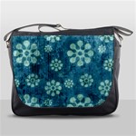 Snow Flake Art Messenger Bag