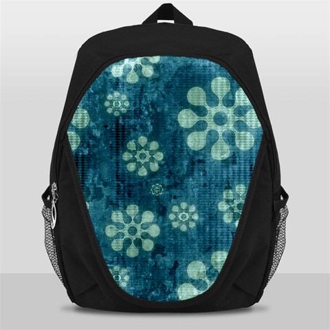 Snow Flake Art Backpack Bag from ArtsNow.com Front