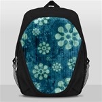 Snow Flake Art Backpack Bag