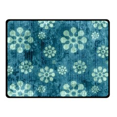 Snow Flake Art Double Sided Fleece Blanket (Small) from ArtsNow.com 45 x34  Blanket Back