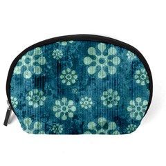 Snow Flake Art Accessory Pouch (Large) from ArtsNow.com Back