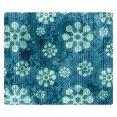 Snow Flake Art Double Sided Flano Blanket (Small) from ArtsNow.com 50 x40  Blanket Front