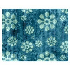 Snow Flake Art Double Sided Flano Blanket (Medium) from ArtsNow.com 60 x50  Blanket Front