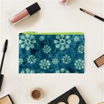 Snow Flake Art Cosmetic Bag (XS)